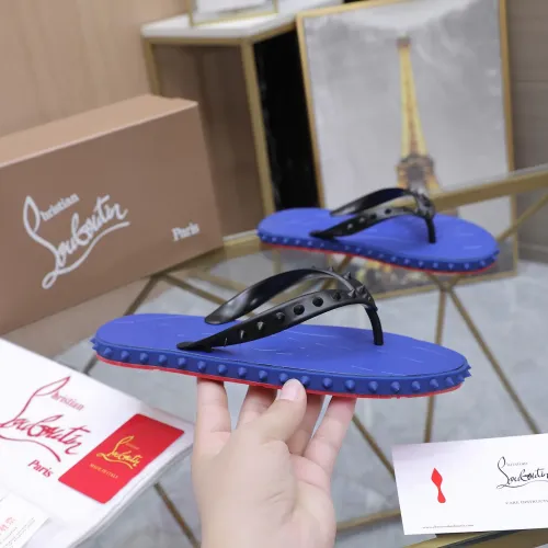 Replica Christian Louboutin CL Slippers For Women #1481903 $64.00 USD for Wholesale