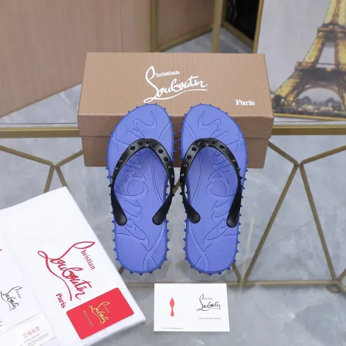 Replica Christian Louboutin CL Slippers For Women #1481903 $64.00 USD for Wholesale