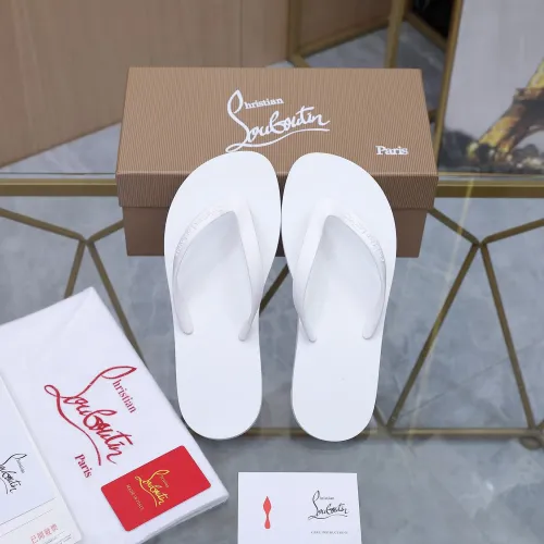 Replica Christian Louboutin CL Slippers For Men #1481913 $64.00 USD for Wholesale