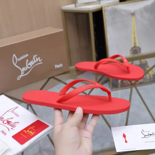 Replica Christian Louboutin CL Slippers For Men #1481916 $64.00 USD for Wholesale