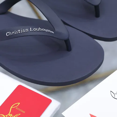 Replica Christian Louboutin CL Slippers For Men #1481918 $64.00 USD for Wholesale