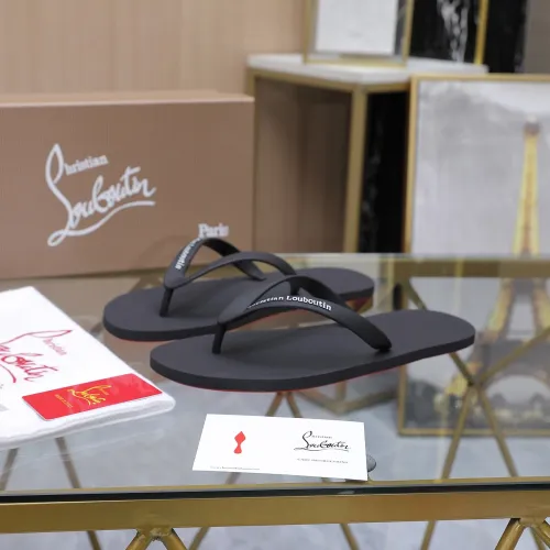 Wholesale Christian Louboutin CL Slippers For Men #1481919 $64.00 USD, Wholesale Quality Replica Christian Louboutin CL Slippers