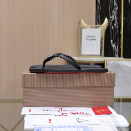 Replica Christian Louboutin CL Slippers For Men #1481919 $64.00 USD for Wholesale