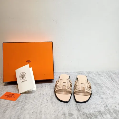 Replica Hermes Slippers For Women #1481937 $98.00 USD for Wholesale