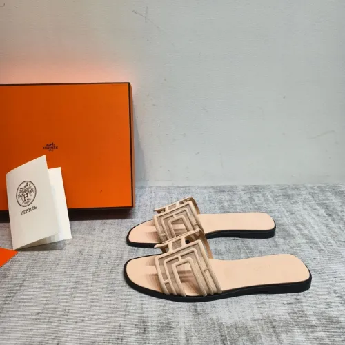 Replica Hermes Slippers For Women #1481937 $98.00 USD for Wholesale