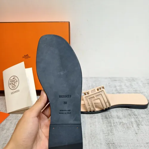 Replica Hermes Slippers For Women #1481937 $98.00 USD for Wholesale