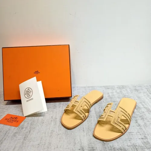 Replica Hermes Slippers For Women #1481939 $98.00 USD for Wholesale