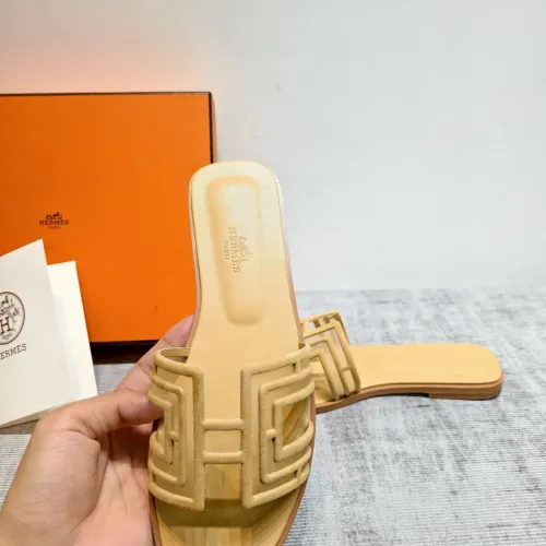 Replica Hermes Slippers For Women #1481939 $98.00 USD for Wholesale