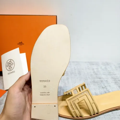 Replica Hermes Slippers For Women #1481939 $98.00 USD for Wholesale