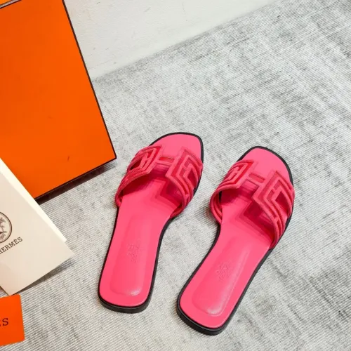 Replica Hermes Slippers For Women #1481940 $98.00 USD for Wholesale
