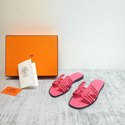 Replica Hermes Slippers For Women #1481940 $98.00 USD for Wholesale