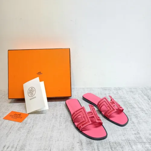 Replica Hermes Slippers For Women #1481940 $98.00 USD for Wholesale