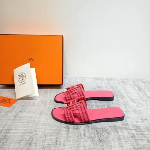 Replica Hermes Slippers For Women #1481940 $98.00 USD for Wholesale