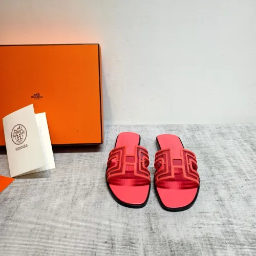 Replica Hermes Slippers For Women #1481941 $98.00 USD for Wholesale