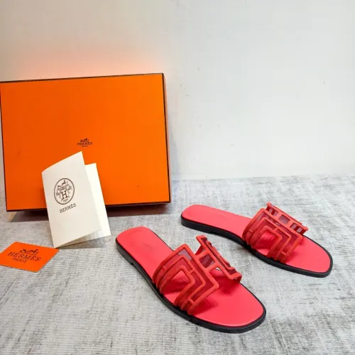 Replica Hermes Slippers For Women #1481941 $98.00 USD for Wholesale