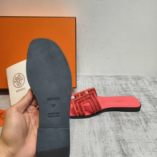 Replica Hermes Slippers For Women #1481941 $98.00 USD for Wholesale