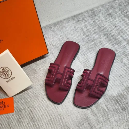 Wholesale Hermes Slippers For Women #1481943 $98.00 USD, Wholesale Quality Replica Hermes Slippers