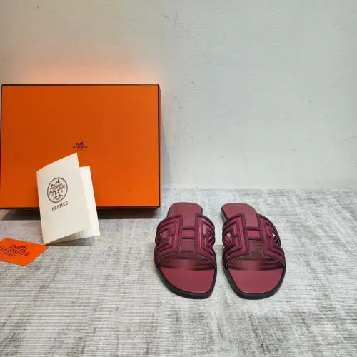 Replica Hermes Slippers For Women #1481943 $98.00 USD for Wholesale