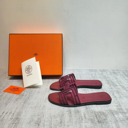 Replica Hermes Slippers For Women #1481943 $98.00 USD for Wholesale