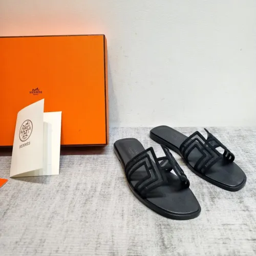 Replica Hermes Slippers For Women #1481944 $98.00 USD for Wholesale