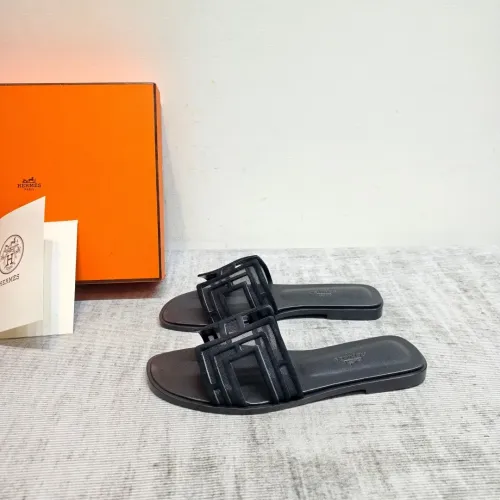 Replica Hermes Slippers For Women #1481944 $98.00 USD for Wholesale