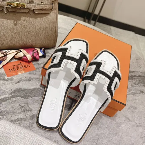 Replica Hermes Slippers For Women #1481945 $96.00 USD for Wholesale