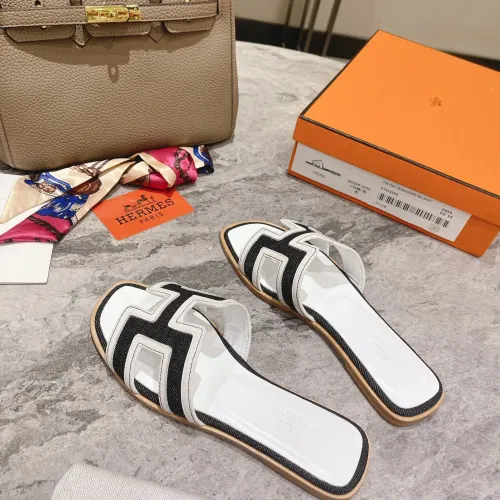 Replica Hermes Slippers For Women #1481945 $96.00 USD for Wholesale
