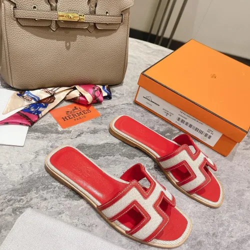 Replica Hermes Slippers For Women #1481950 $96.00 USD for Wholesale