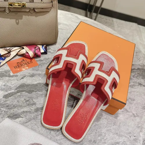 Replica Hermes Slippers For Women #1481950 $96.00 USD for Wholesale