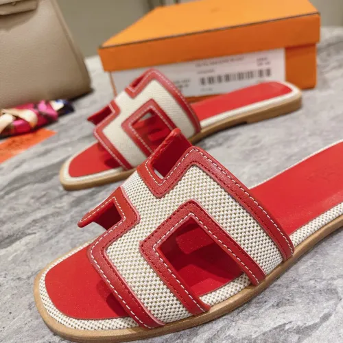 Replica Hermes Slippers For Women #1481950 $96.00 USD for Wholesale