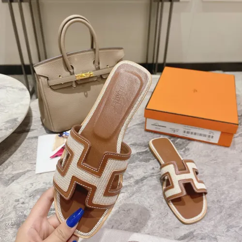 Replica Hermes Slippers For Women #1481951 $96.00 USD for Wholesale