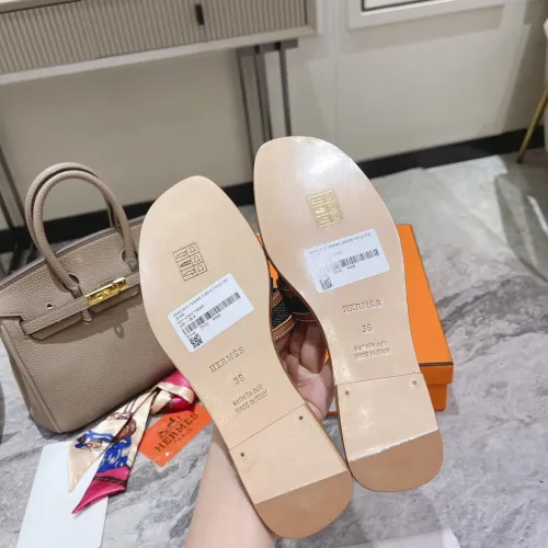 Replica Hermes Slippers For Women #1481951 $96.00 USD for Wholesale