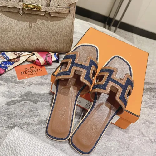 Replica Hermes Slippers For Women #1481952 $96.00 USD for Wholesale