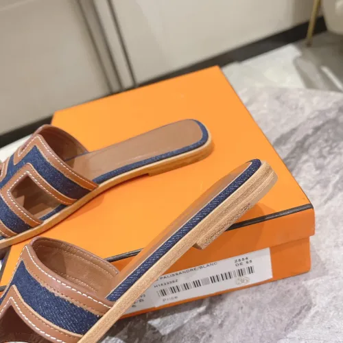 Replica Hermes Slippers For Women #1481952 $96.00 USD for Wholesale