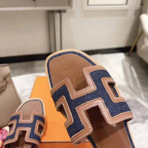 Replica Hermes Slippers For Women #1481952 $96.00 USD for Wholesale
