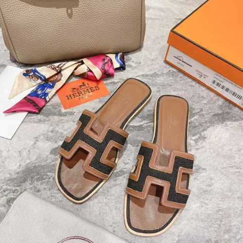 Replica Hermes Slippers For Women #1481953 $96.00 USD for Wholesale