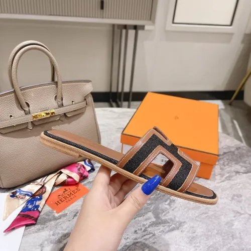 Replica Hermes Slippers For Women #1481953 $96.00 USD for Wholesale