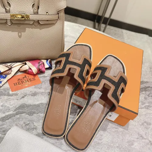 Replica Hermes Slippers For Women #1481953 $96.00 USD for Wholesale