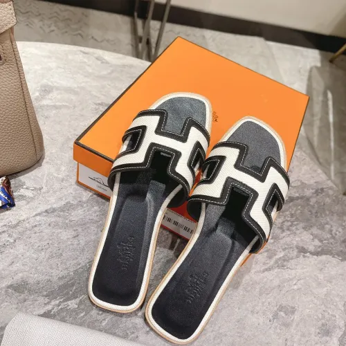 Replica Hermes Slippers For Women #1481954 $96.00 USD for Wholesale