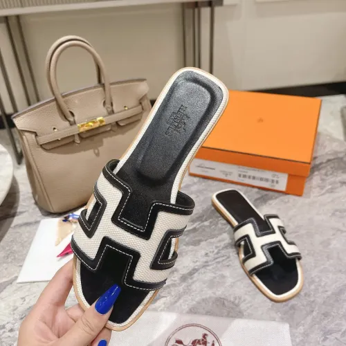 Replica Hermes Slippers For Women #1481954 $96.00 USD for Wholesale