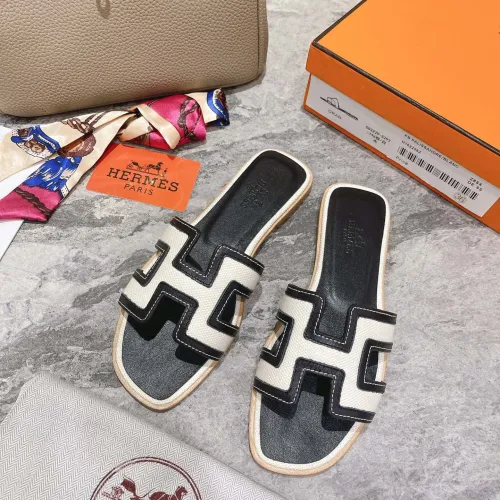 Replica Hermes Slippers For Women #1481954 $96.00 USD for Wholesale