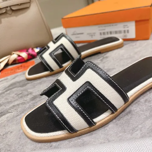 Replica Hermes Slippers For Women #1481954 $96.00 USD for Wholesale