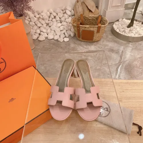 Replica Hermes Slippers For Women #1481957 $76.00 USD for Wholesale