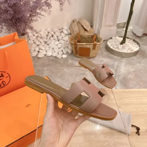 Replica Hermes Slippers For Women #1481959 $76.00 USD for Wholesale