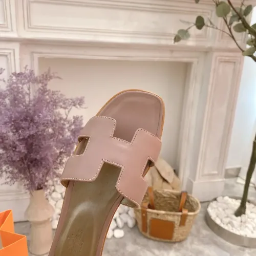Replica Hermes Slippers For Women #1481960 $76.00 USD for Wholesale