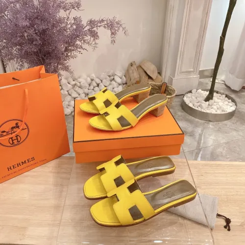 Replica Hermes Slippers For Women #1481961 $76.00 USD for Wholesale