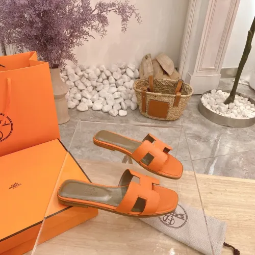 Wholesale Hermes Slippers For Women #1481963 $76.00 USD, Wholesale Quality Replica Hermes Slippers