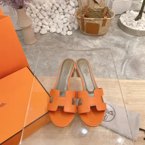 Replica Hermes Slippers For Women #1481964 $76.00 USD for Wholesale
