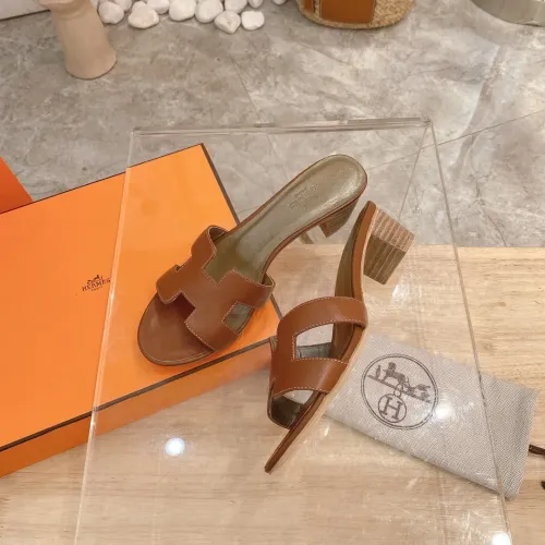 Replica Hermes Slippers For Women #1481966 $76.00 USD for Wholesale