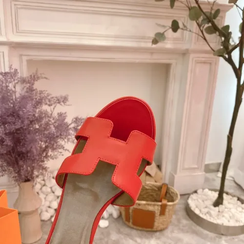 Replica Hermes Slippers For Women #1481967 $76.00 USD for Wholesale